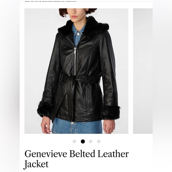 Wilson Leather Jacket: Small. Good condition. Genuine Leather - Picture 1 of 4